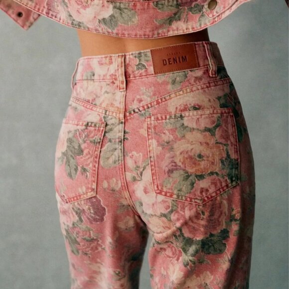 Sezane The Wide Leg Trousers in Almeria Print - Picture 4 of 11